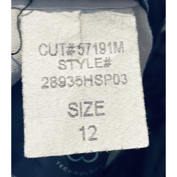 NYDJ Jeans Womens 12 Cheetah Print Leggging Gray Distressed Stretch Boho - Picture 7 of 8